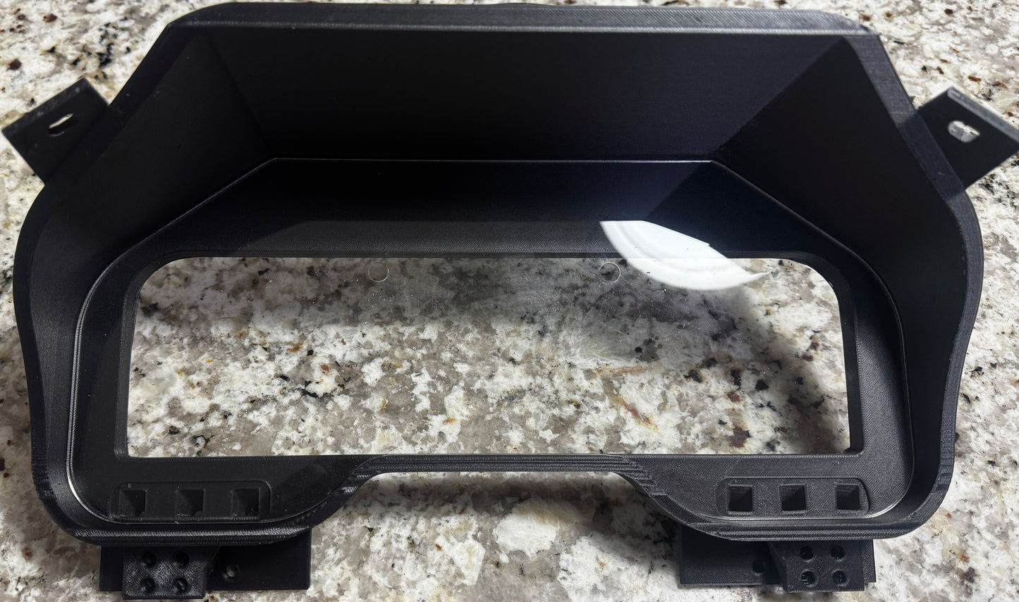 2017-22 F Series Gauge Cluster ***LENS ONLY ***For 1992-97 F series Interior Swap