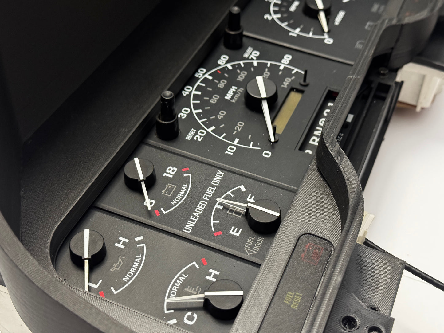 2017-22 F Series Gauge Cluster Adapter For 1992-97 F series Interior Swap