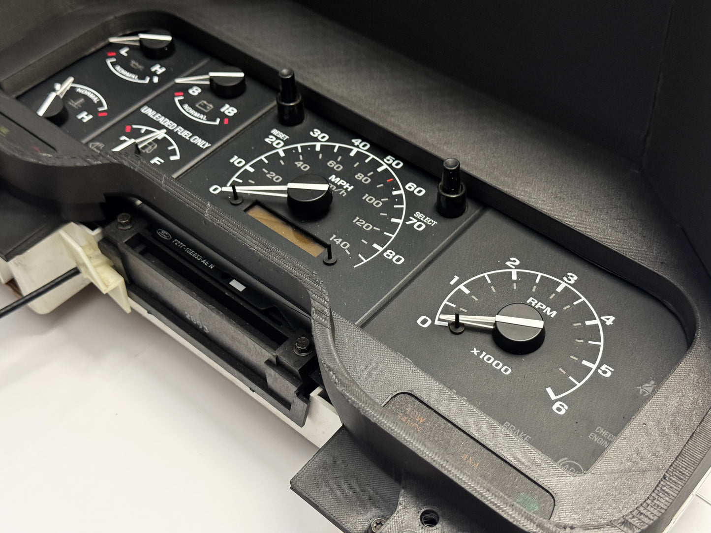 2017-22 F Series Gauge Cluster Adapter For 1992-97 F series Interior Swap