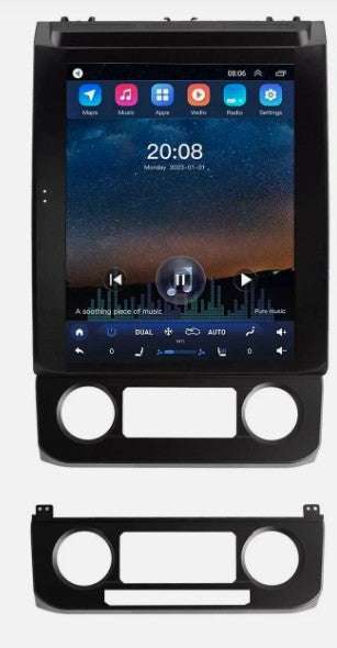 2017-22 F Series TESLA STYLE HVAC ADAPTER  For 1992-97F Series Interior Swap