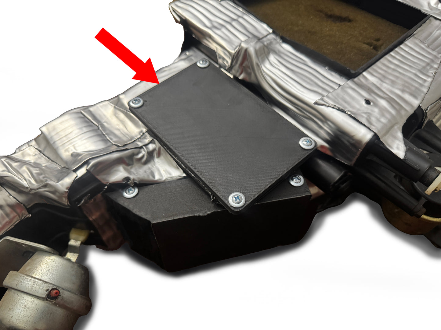 2017-22 F Series Floor Vent Block Off plate For 1992-97 F series Interior Swap
