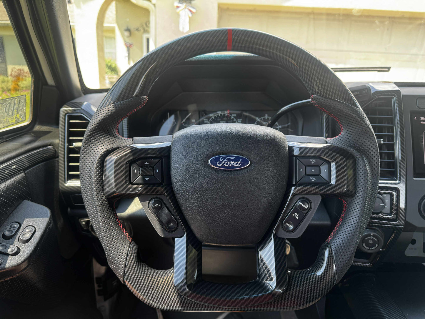 2017-22 F Series CRUISE CONTROL BUTTON BRACKET  For 1992-97F Series Interior Swap