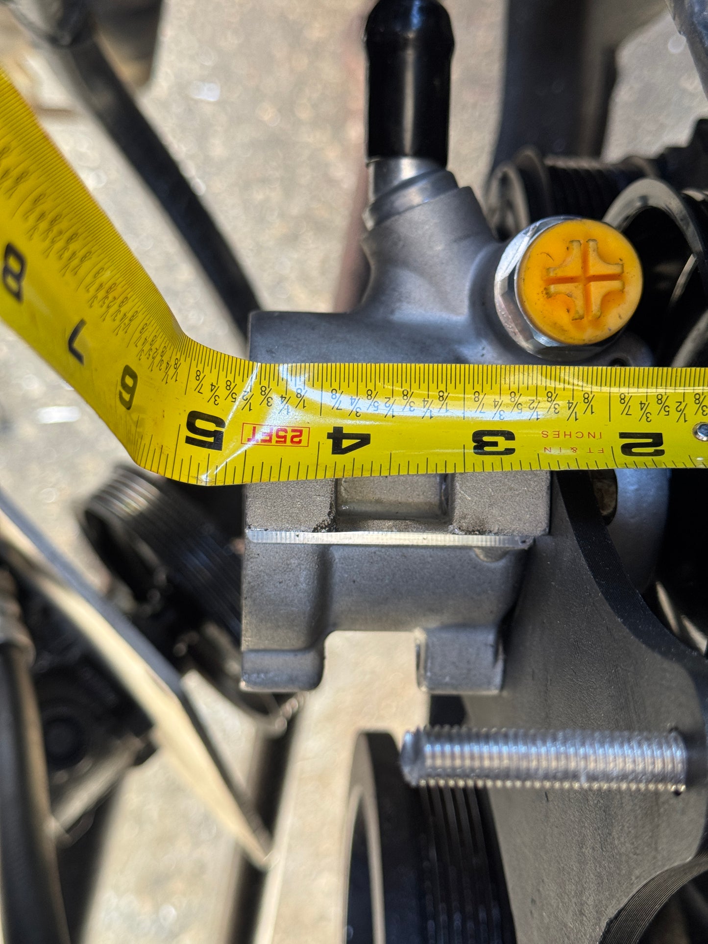 Coyote Swap Power Steering Pump Bracket For F-150 & Mustang Timing Covers