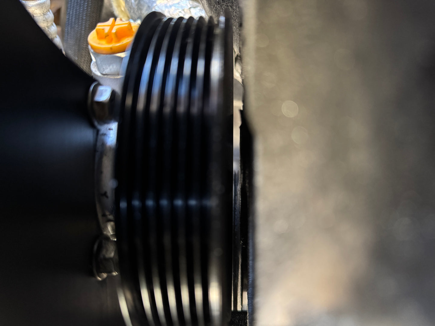 Coyote Swap Power Steering Pump Bracket For F-150 & Mustang Timing Covers