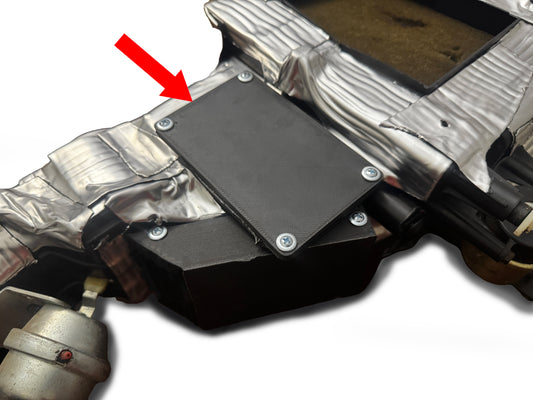 2017-22 F Series Floor Vent Block Off plate For 1992-97 F series Interior Swap