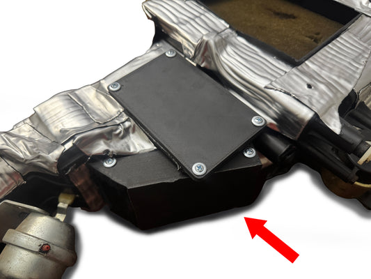 2017-22 F Series Floor Vent Block Off plate For 1992-97 F series Interior Swap